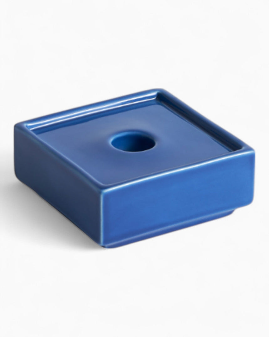 HAY Design Mattone Candleholder Small Blue
