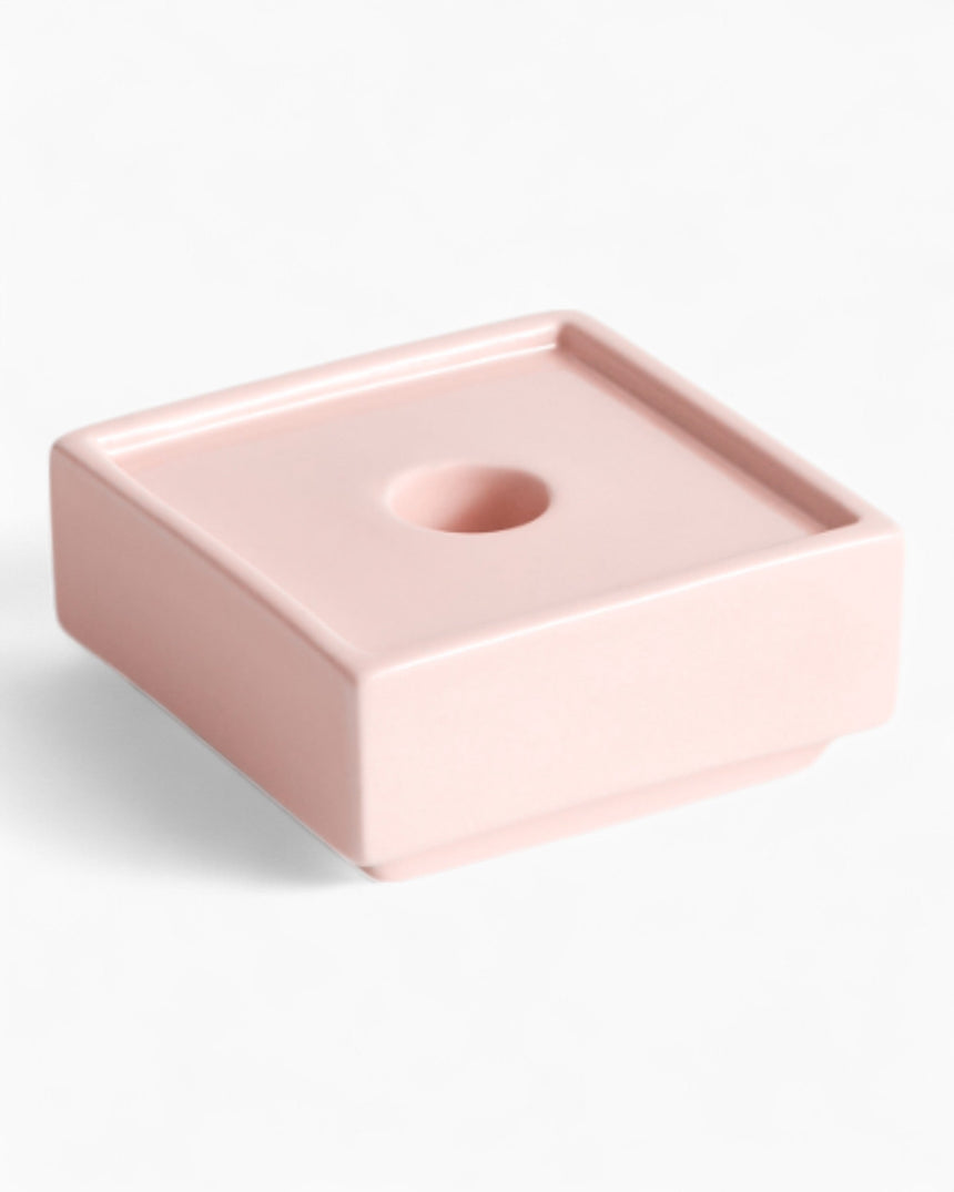 HAY Design Mattone Candleholder Small Light Pink