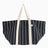HAY Design Outdoor Market Picnic Bag Medium Black/Beige Stripe