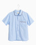 HAY Design Outline Pyjama S/S Shirt Soft Blue