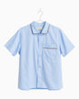 HAY Design Outline Pyjama S/S Shirt Soft Blue