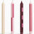 HAY Design Pattern Candle Set of 4 Pink/Bordeaux