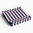 HAY Design Pattern Napkins Set of 20 Light Pink/Dark Blue Pillar Stripe