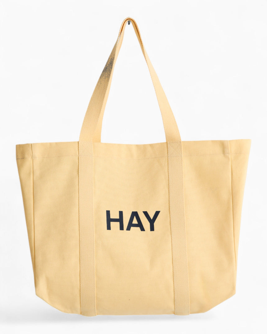 HAY Design Shopper Bag Medium Soft Yellow