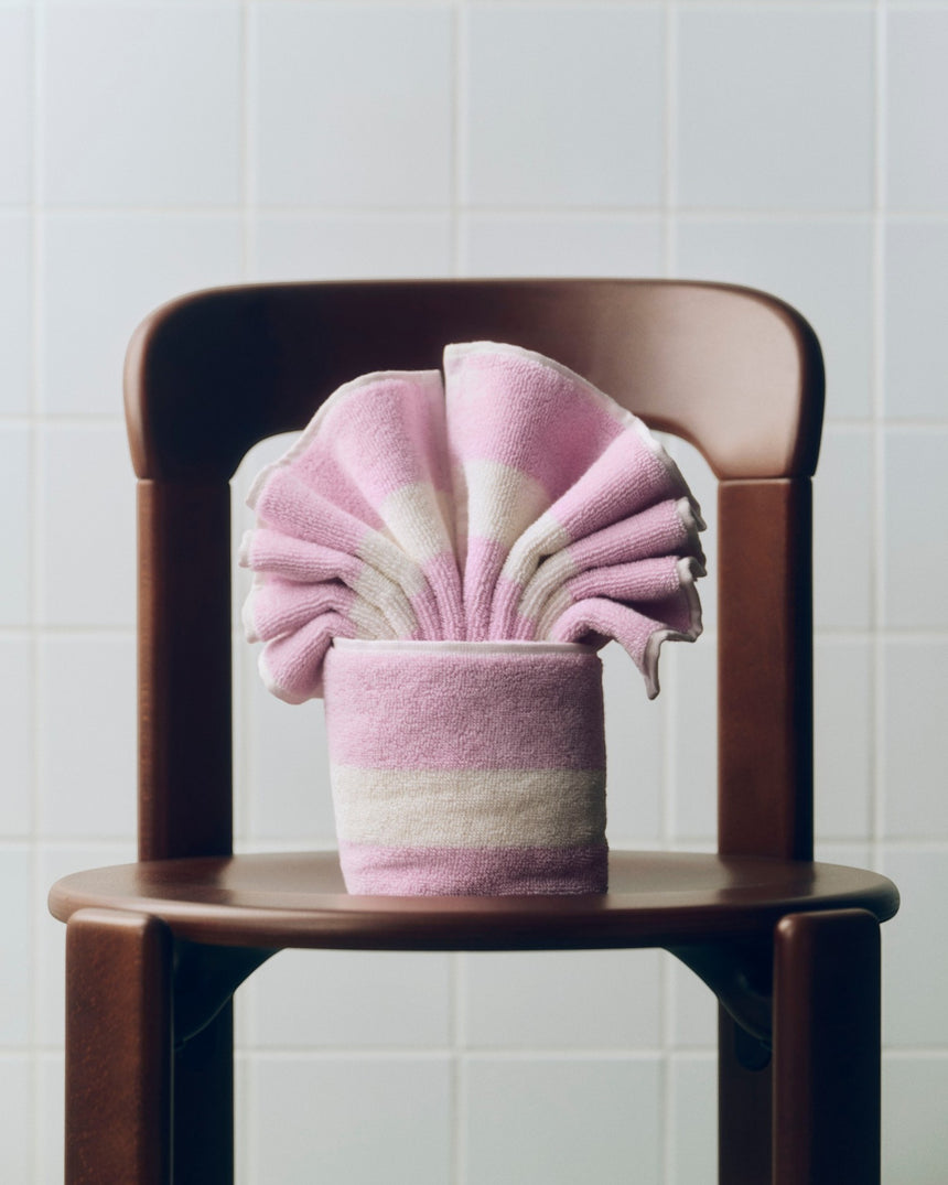 HAY Design Stripe Wash Cloth