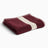HAY Design Stripe Wash Cloth Burgundy