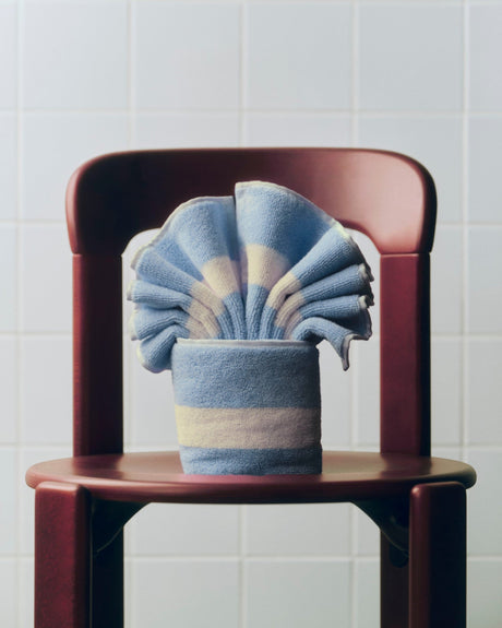 HAY Design Stripe Wash Cloth