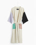 HAY Design Waffle Bathrobe Off-White/Multi