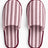 HAY Design Waffle Slippers Stripe Cool Pink