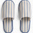 HAY Design Waffle Slippers Stripe Dusty Blue