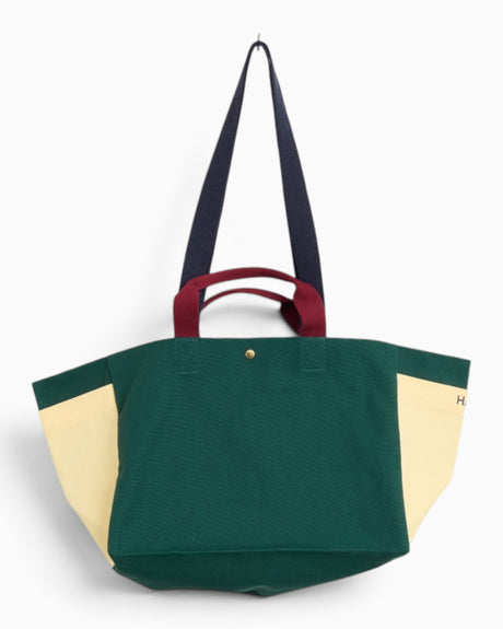 HAY Design Weekend Bag - Small Dark Green Multi