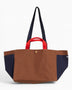 HAY Design Weekend Bag - Small Brown Multi