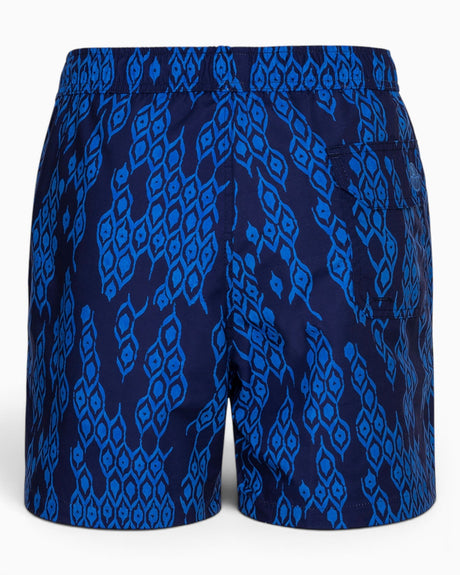 Heliophilia Ikat Şort Mayo Blue