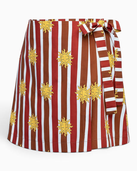 Heliophilia Sunny Stripes Wrap Kadın Etek