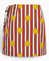 Heliophilia Sunny Stripes Wrap Kadın Etek