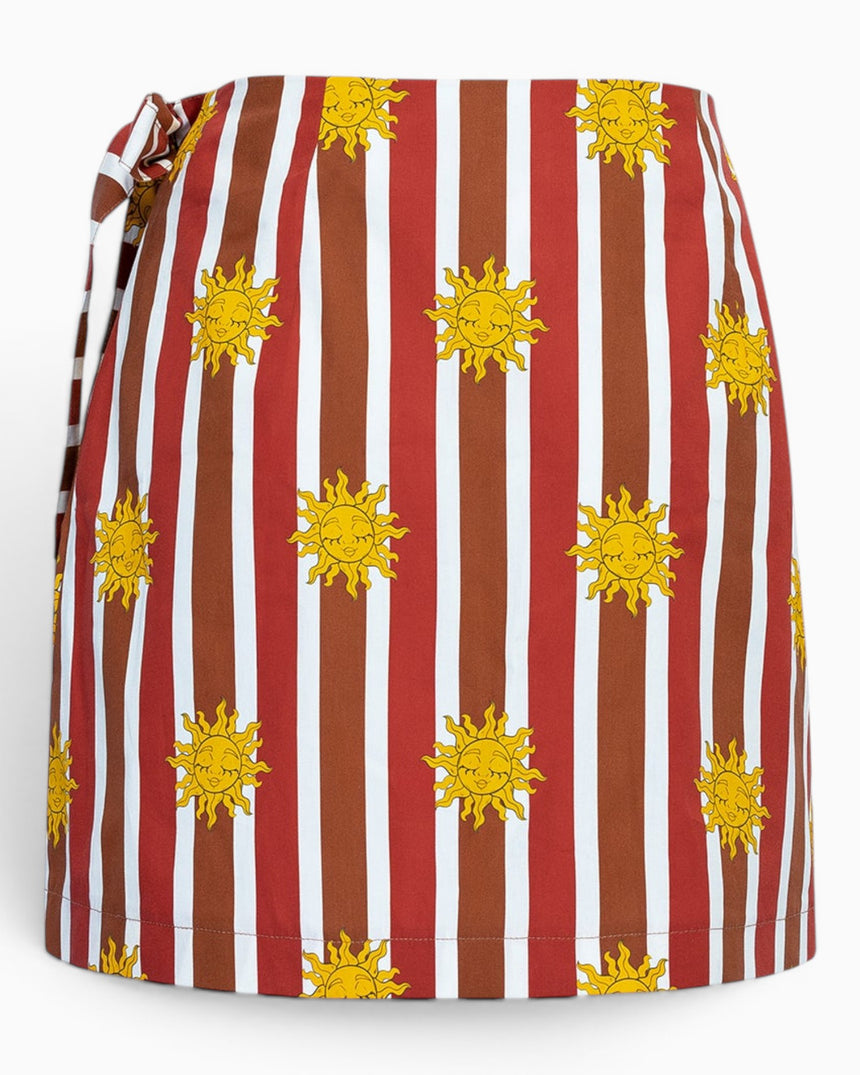 Heliophilia Sunny Stripes Wrap Kadın Etek