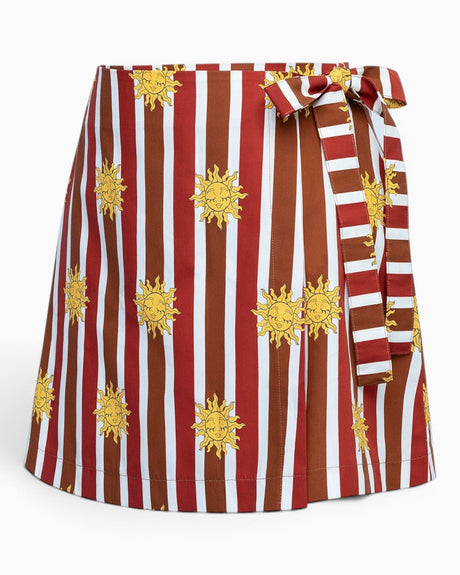 Heliophilia Sunny Stripes Wrap Kadın Etek Sunny Stripe