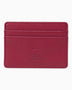 Herschel Charlie Vegan Leather Kartlık Cherry Red