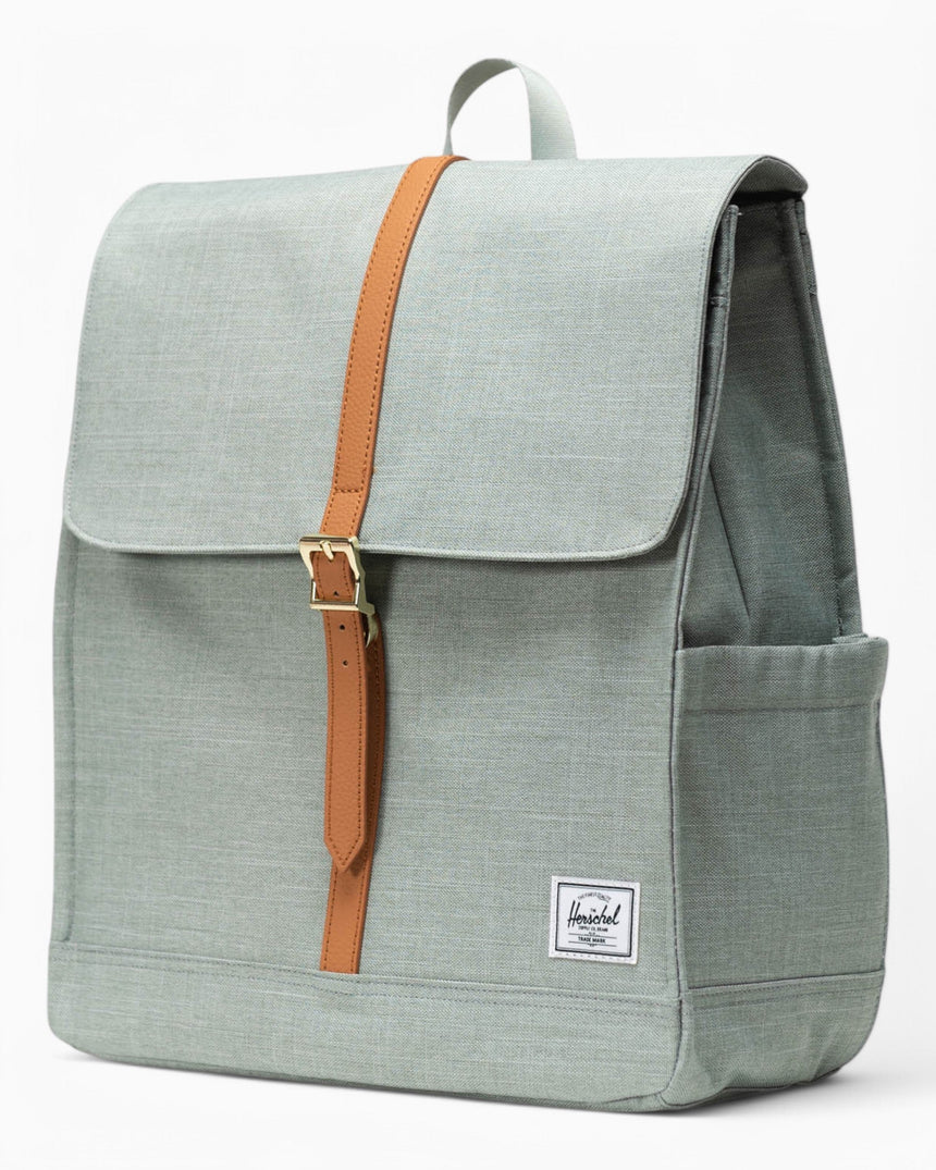 Herschel City Sırt Çantası Iceberg Green Crosshatch
