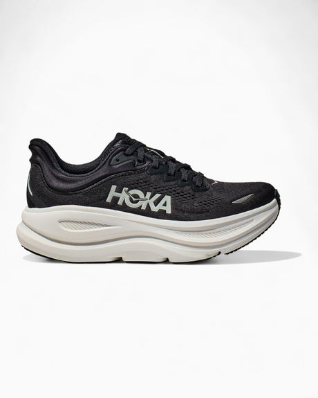 HOKA Bondi 9 Erkek Sneaker Black / White