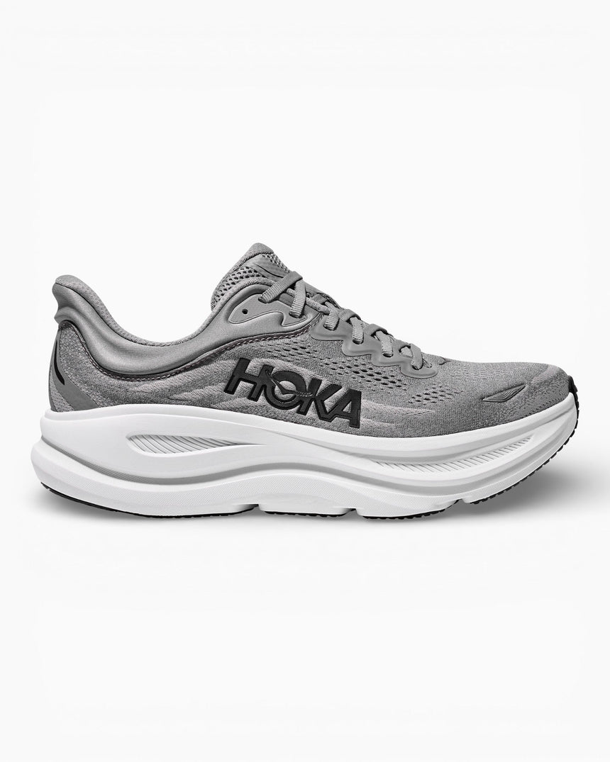 HOKA Bondi 9 Erkek Sneaker Galactic Grey/Stellar Grey