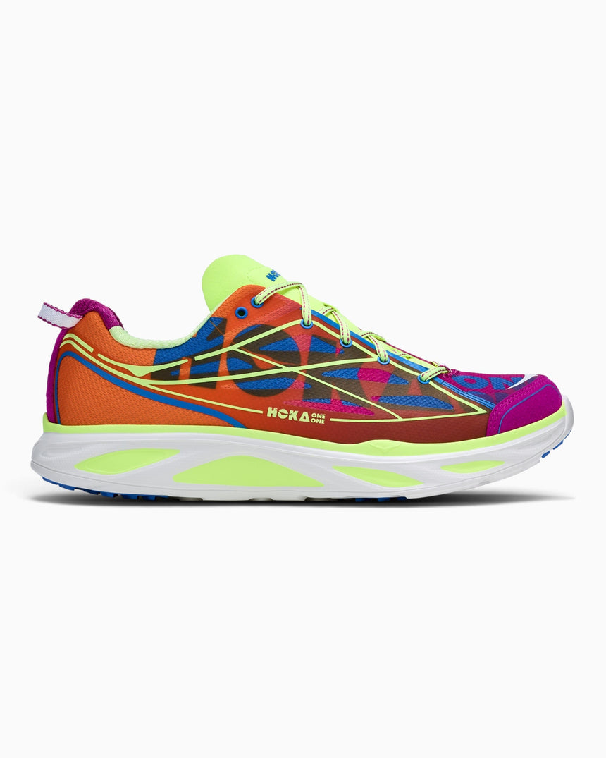 Hoka Huaka Pro Kadın Sneaker Fuchsia/Neon Yuzu