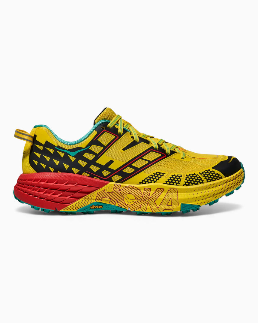 HOKA Speedgoat 2 Kadın Sneaker Sour Lemon / Black