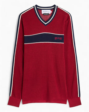 House of Sunny Joey Knit Kazak Cherry