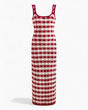House of Sunny Picnic Hockney Kadın Elbise Red Check