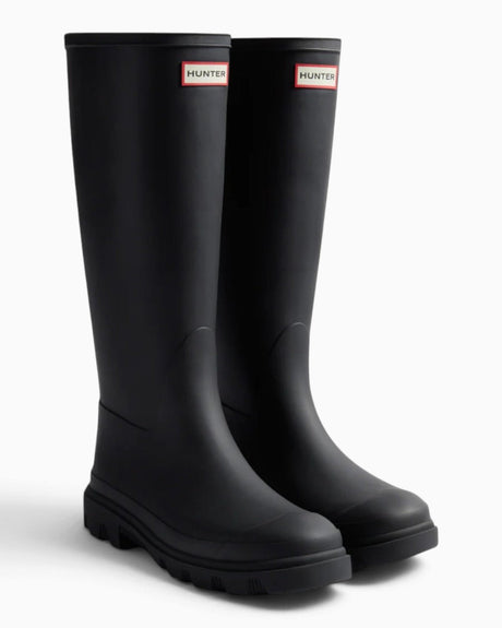 Hunter Downpour Tall Kadın Çizme Black