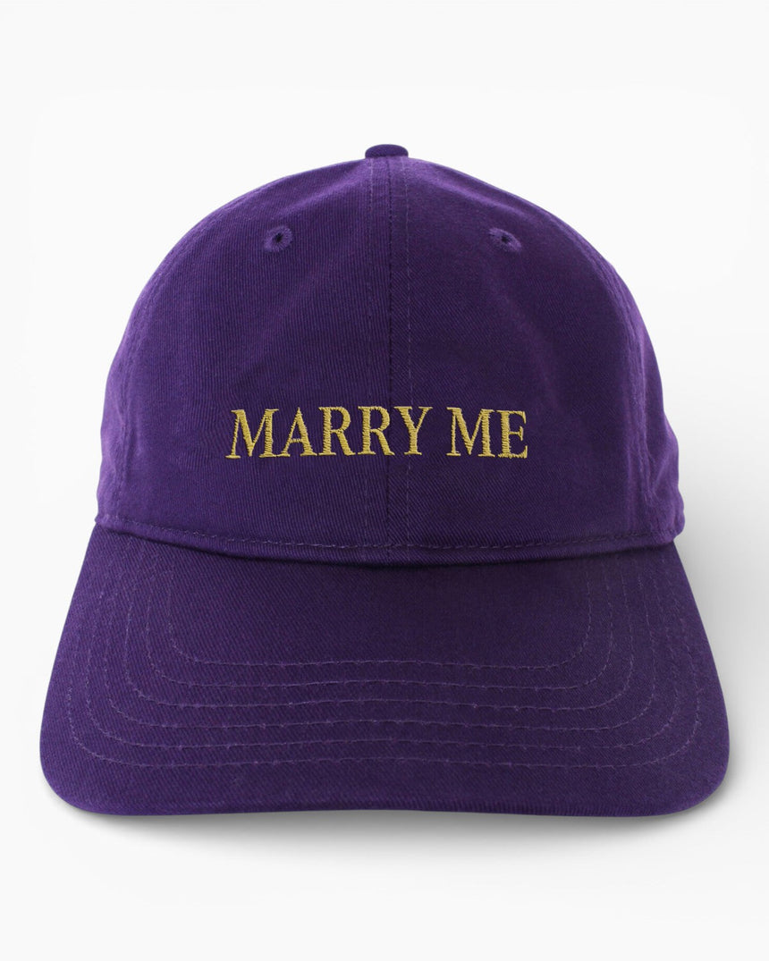 IDEA Marry Me Hat Purple/Gold