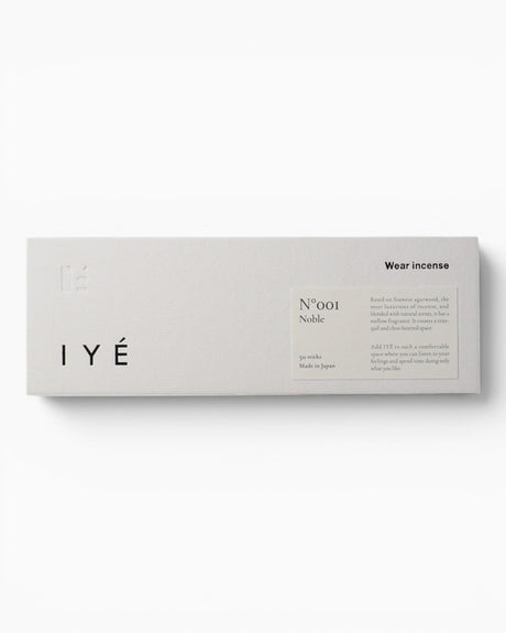 IYÉ IYÉ incense No.001 Noble Agarwood