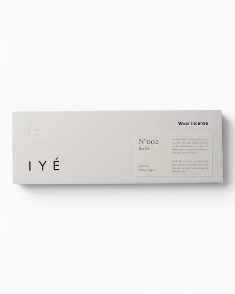 IYÉ IYÉ incense No.002 Birth Sandalwood