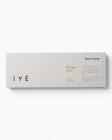 IYÉ IYÉ Incense No.005 Passion Rose