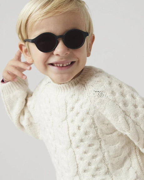 IZIPIZI Kids Plus Sun #D Çocuk Güneş Gözlüğü Black