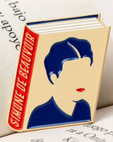 Judy Kaufmann Simone De Beauvoir Pin