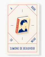 Judy Kaufmann Simone De Beauvoir Pin Multicolor
