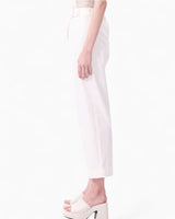 Knitology Carrot Kadın Fit Pantolon Beyaz