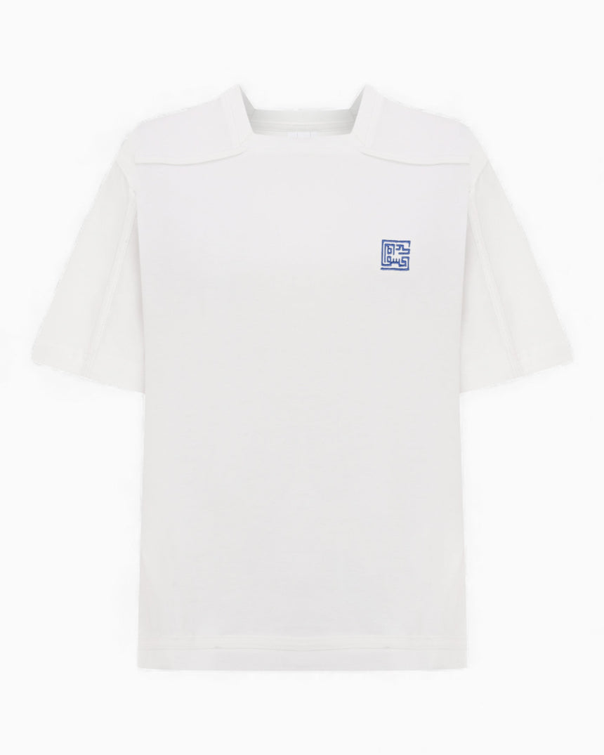 Knitology Casual Flow Siyah Kadın T-Shirt White
