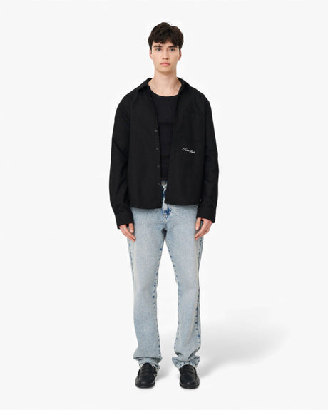 KUИST+STUDIO Box Fit Embroidered Shirt