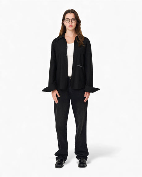 KUИST+STUDIO Box Fit Embroidered Shirt