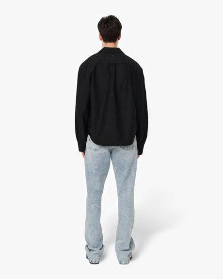 KUИST+STUDIO Box Fit Embroidered Shirt