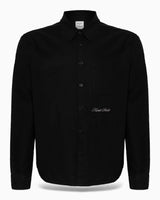KUNST STUDIO Box Fit Embroidered Shirt Black