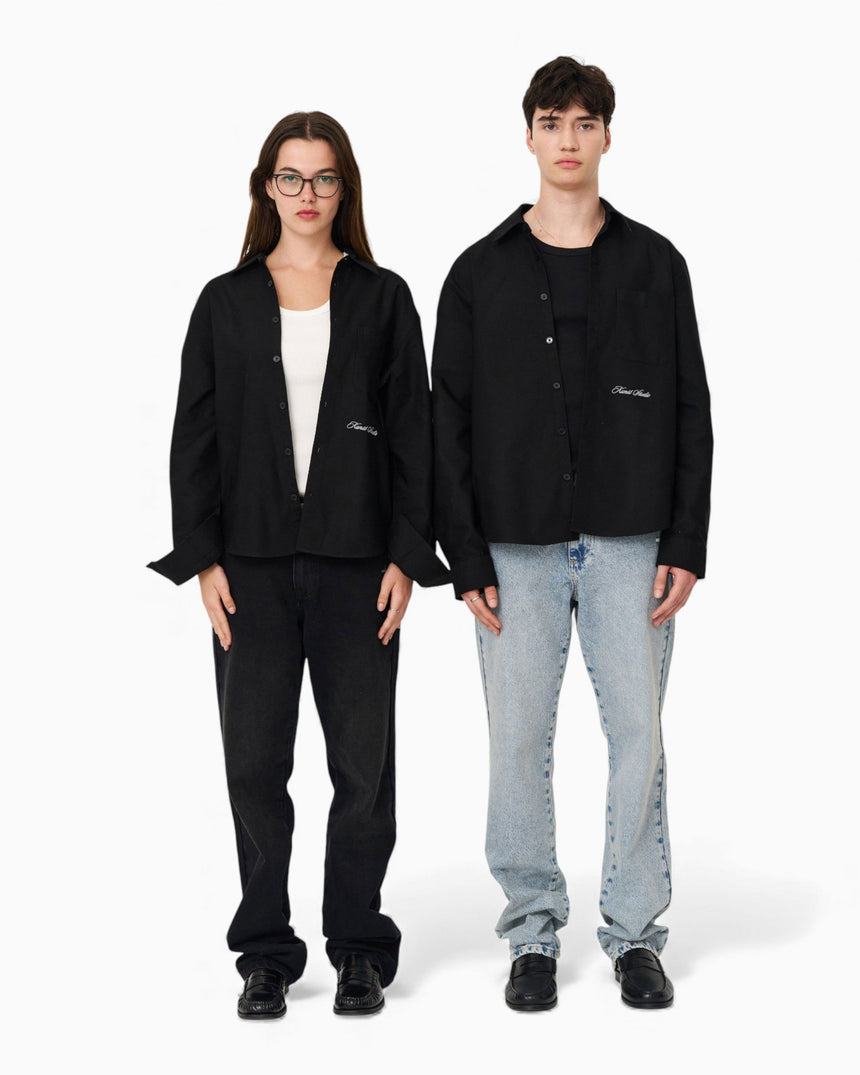 KUNST STUDIO Box Fit Embroidered Shirt