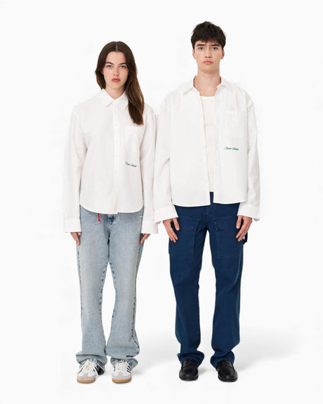 KUИST+STUDIO Box Fit Embroidered Shirt