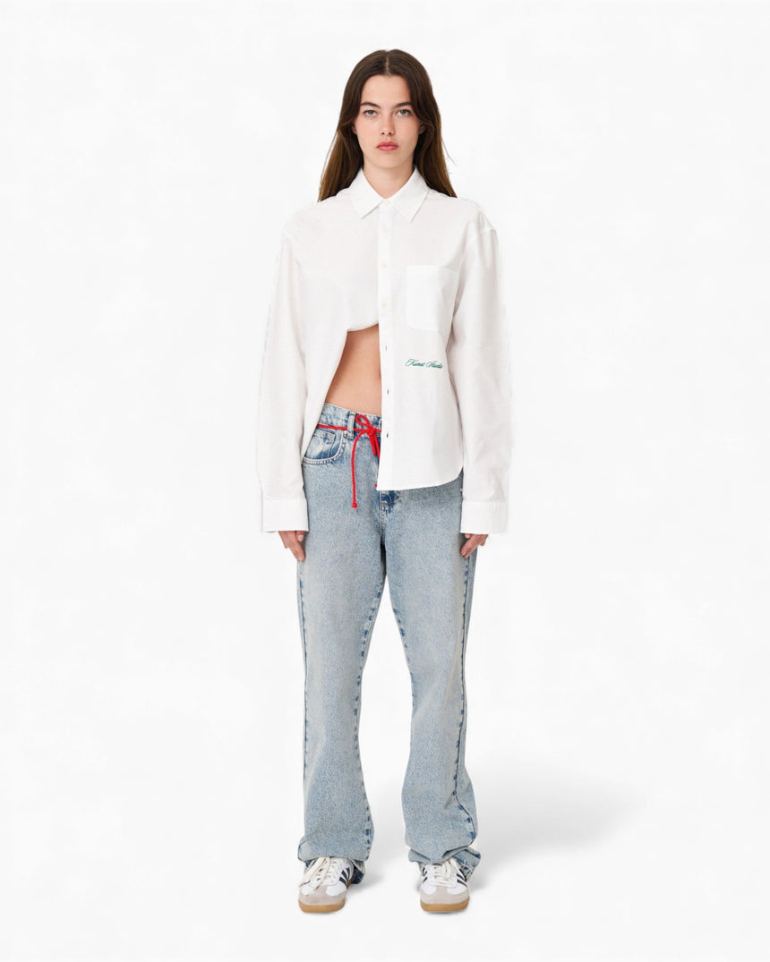 KUNST STUDIO Box Fit Embroidered Shirt
