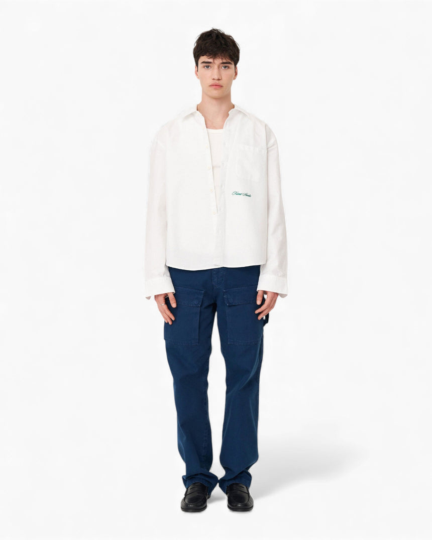 KUNST STUDIO Box Fit Embroidered Shirt