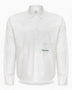 KUNST STUDIO Box Fit Embroidered Shirt White
