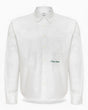 KUNST STUDIO Box Fit Embroidered Shirt White