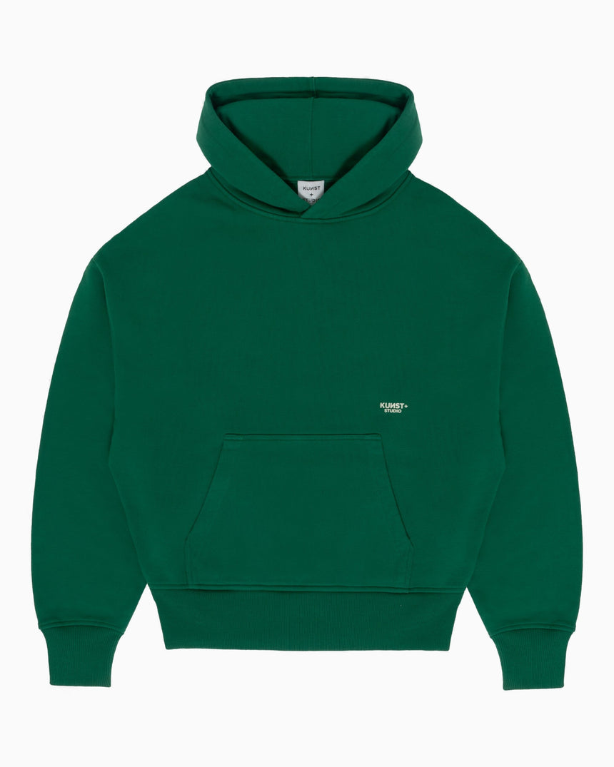 KUNST STUDIO Oversize Heavyweight Hoodie Green